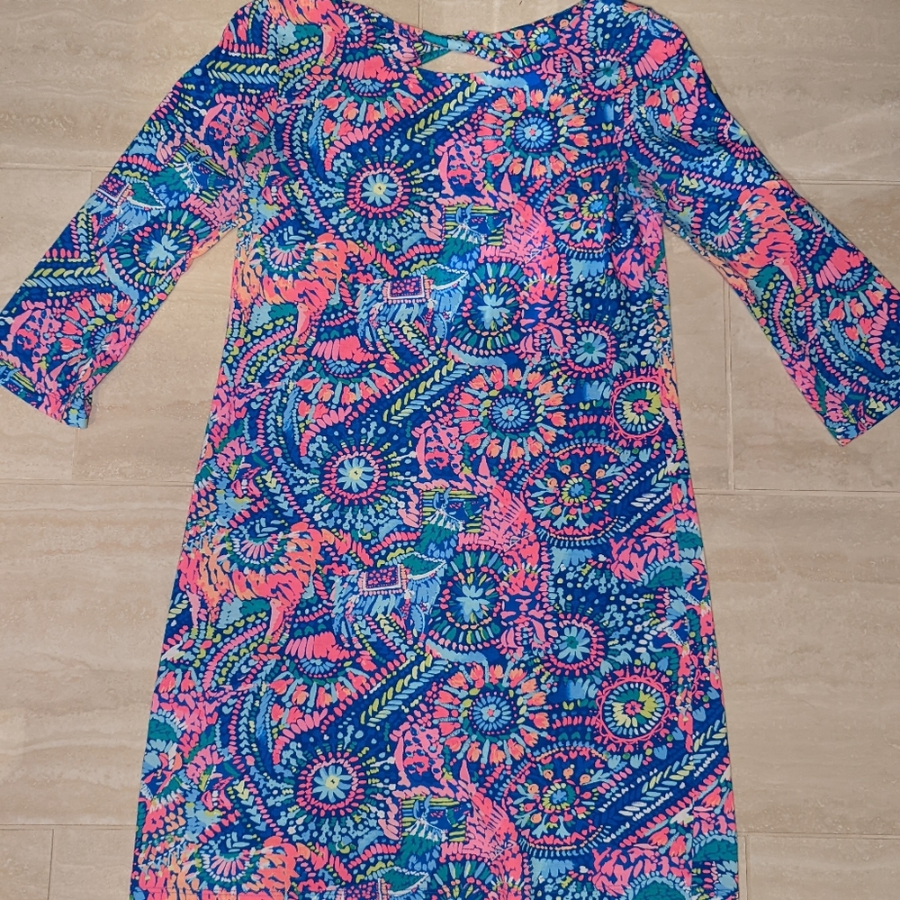 Lilly Pulitzer dress design No probllama